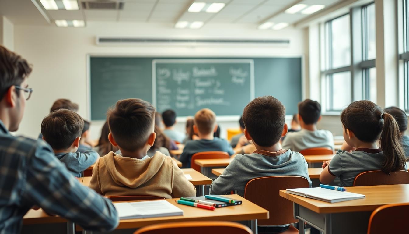 Student developing practical and academic skills